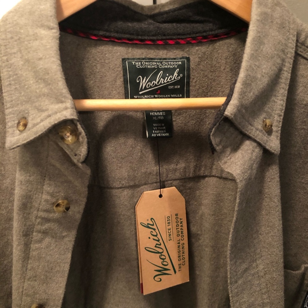 Woolrich flannel shirt - New with tags NWT XL